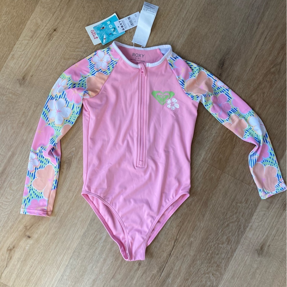 Roxy Tiny Flower Rashguard One Piece